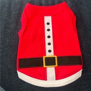 NWT Dog Santa Shirt Small